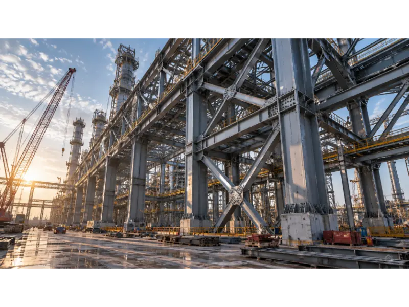 Proiecte de construcție din oțel structural de rezistență grea